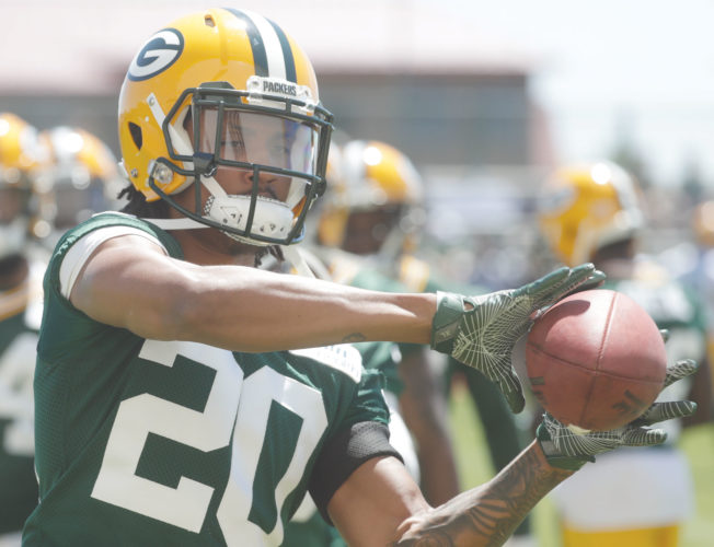 Packer cornerback eyes second season | News, Sports, Jobs - The Daily News